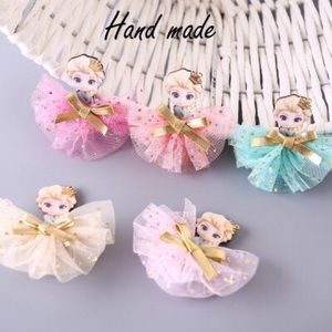 Frozen cute hair accessories Elsa clips
